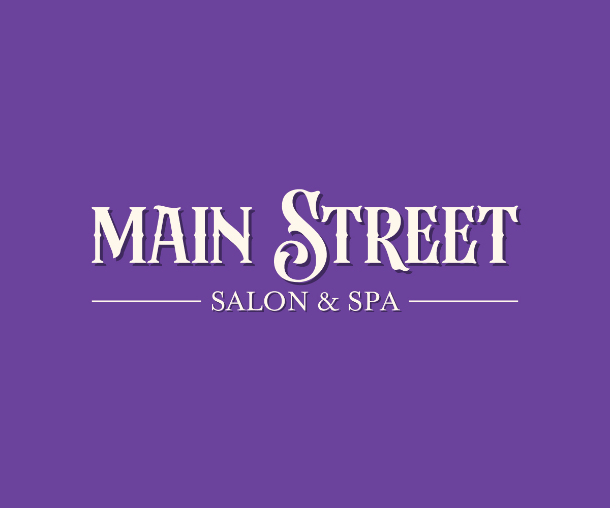 Logo Design by PixelIron for Main Street Salon & Spa | Design #37445988