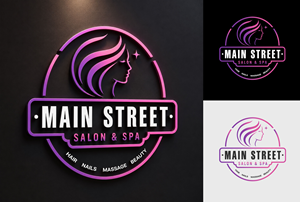 Logo Design by LeonHart for Main Street Salon & Spa | Design: #37447427