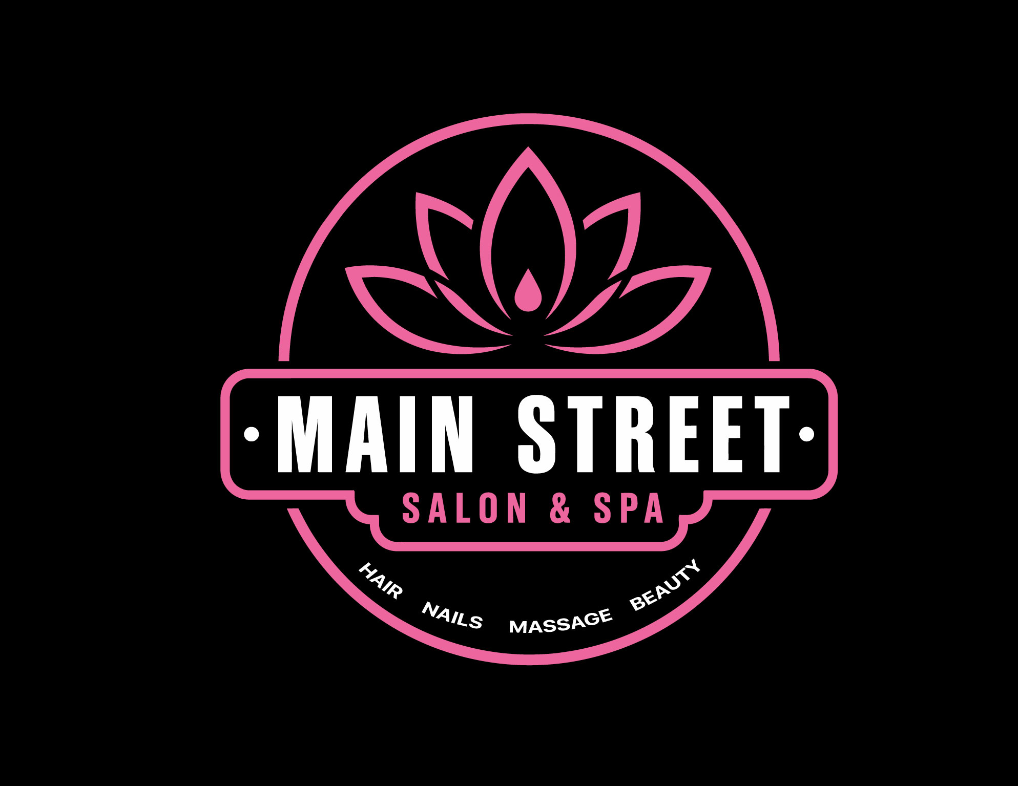 Diseño de Logo por LeonHart para Main Street Salon & Spa | Diseño #37447513