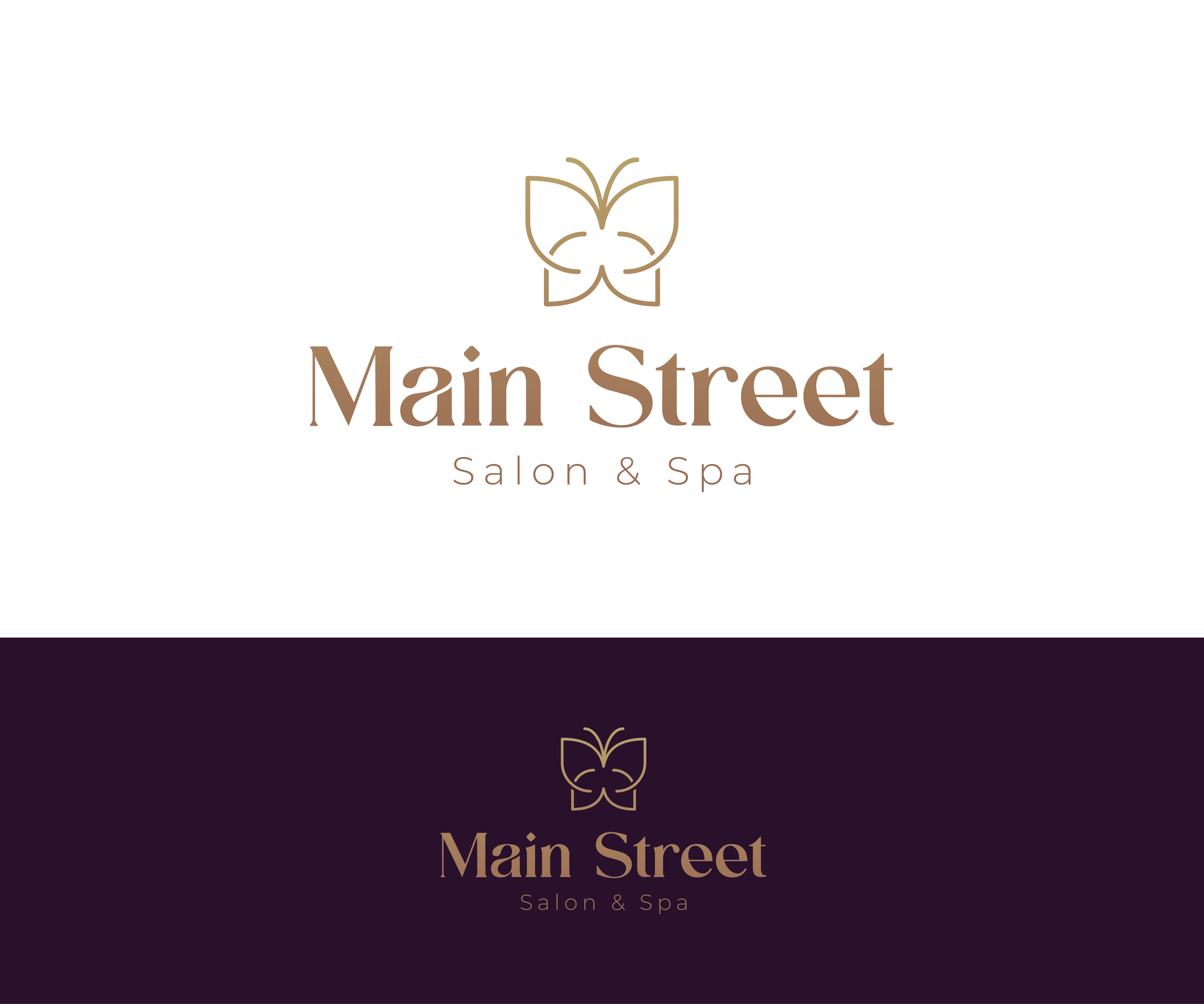 Diseño de Logo por OmR786 para Main Street Salon & Spa | Diseño #37449211