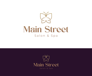 Diseño de Logo por OmR786 para Main Street Salon & Spa | Diseño: #37449211