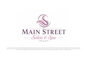 Diseño de Logo por Jack Designz para Main Street Salon & Spa | Diseño: #37445205
