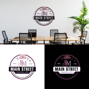 Diseño de Logo por Virtuoso_designs para Main Street Salon & Spa | Diseño: #37445784