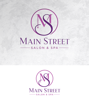 Diseño de Logo por zamdi para Main Street Salon & Spa | Diseño: #37446827