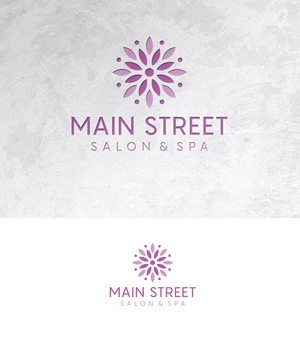 Diseño de Logo por zamdi para Main Street Salon & Spa | Diseño: #37446828