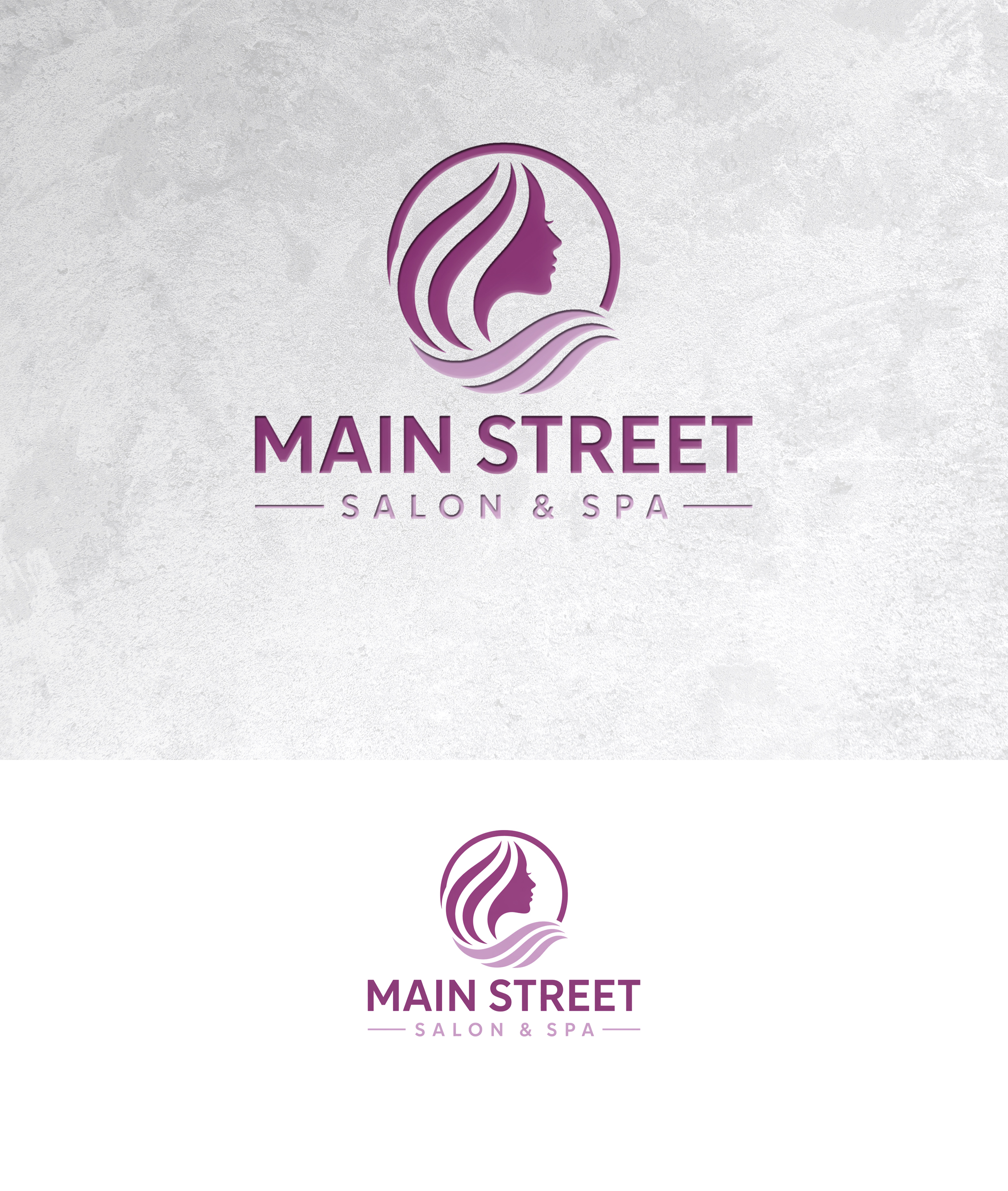 Logo Design by zamdi for Main Street Salon & Spa | Design #37446831