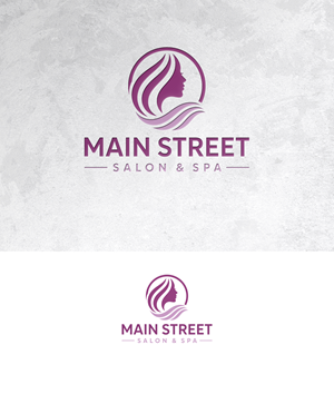 Diseño de Logo por zamdi para Main Street Salon & Spa | Diseño: #37446831