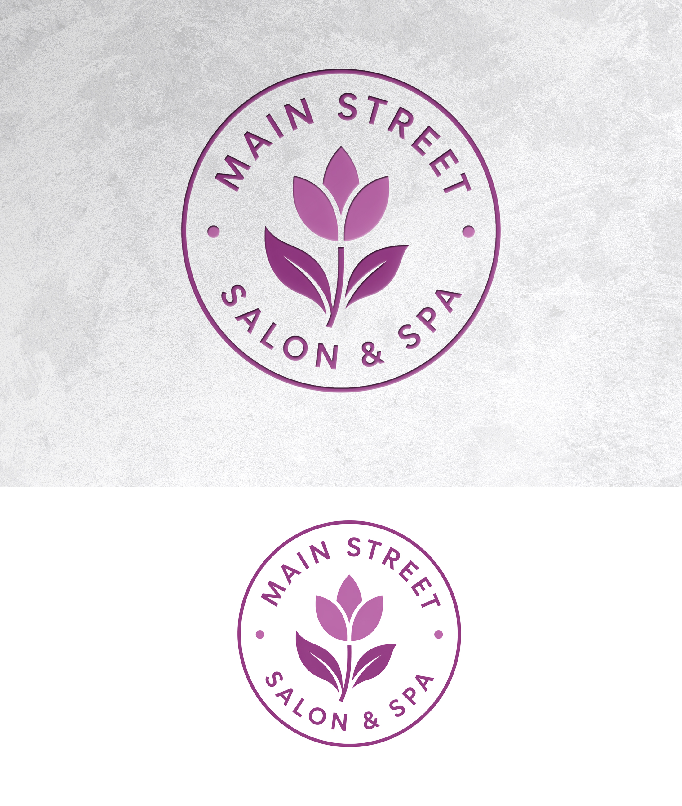 Logo Design by zamdi for Main Street Salon & Spa | Design #37446838