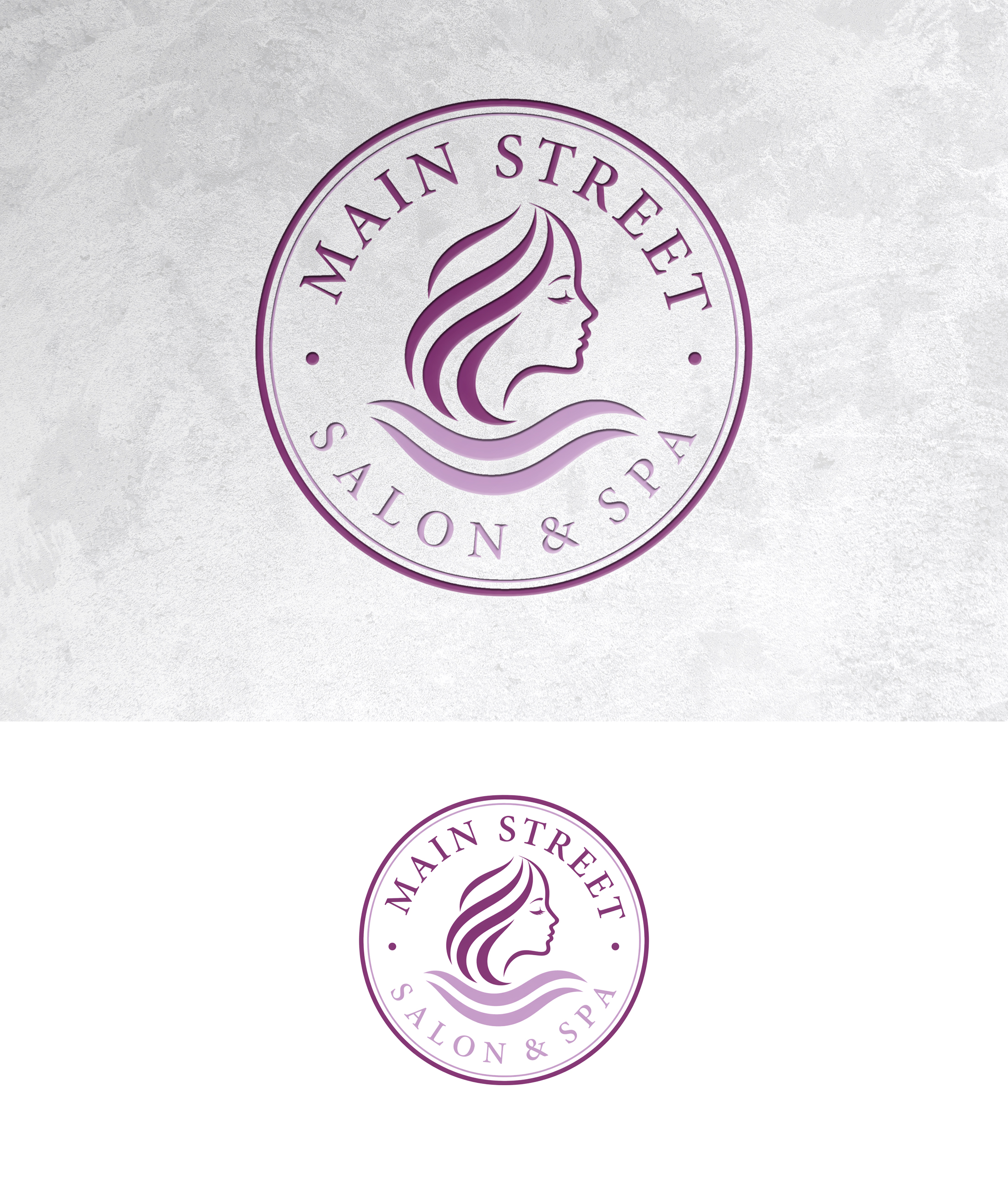 Logo Design by zamdi for Main Street Salon & Spa | Design #37446839