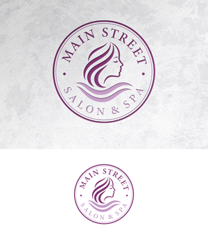 Diseño de Logo por zamdi para Main Street Salon & Spa | Diseño: #37446839