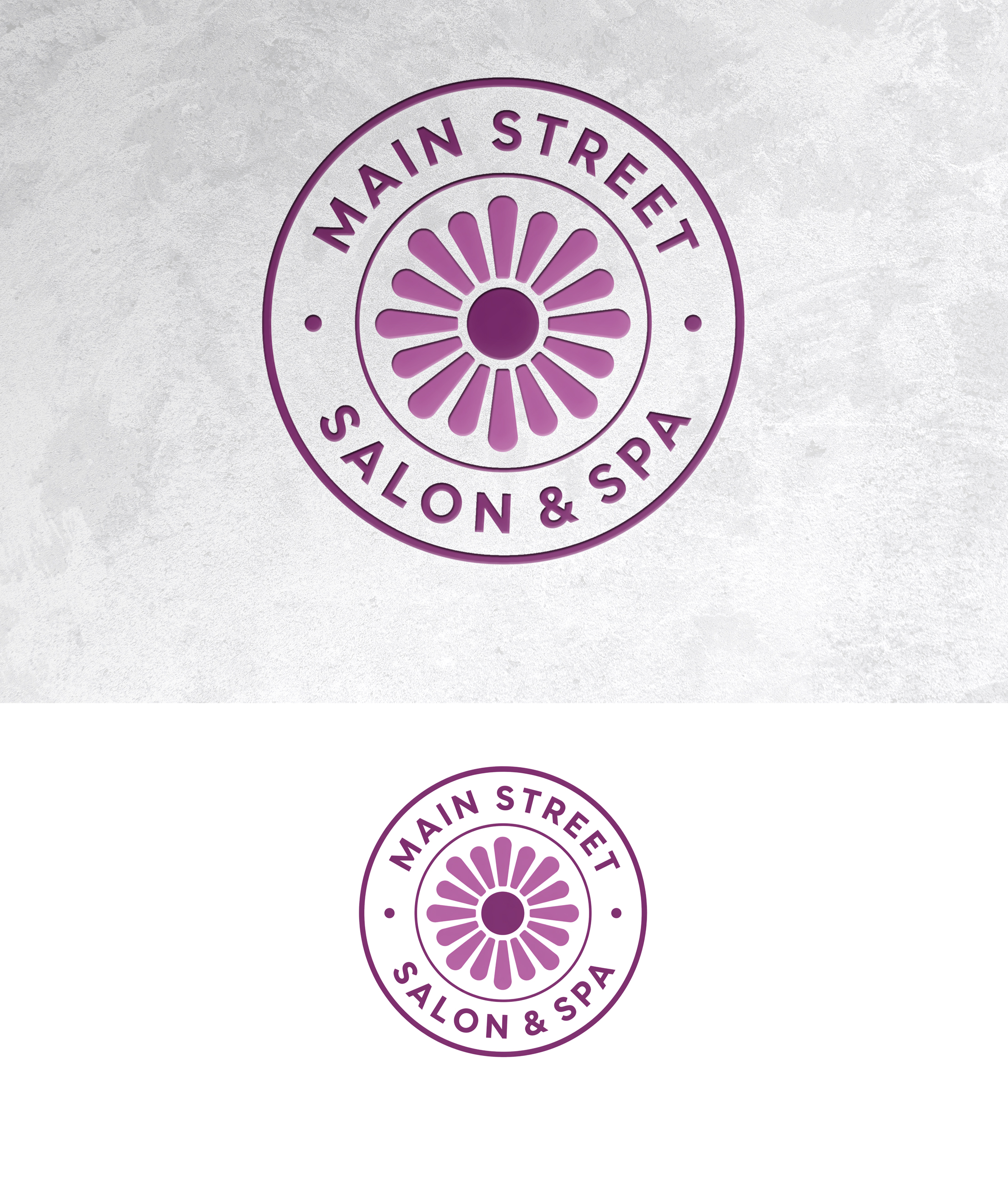 Logo Design by zamdi for Main Street Salon & Spa | Design #37446841