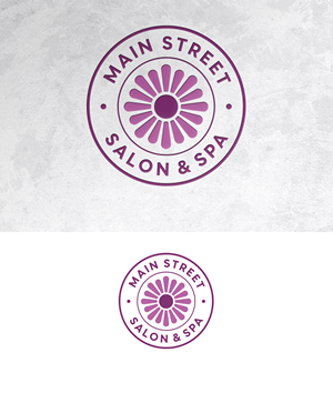 Diseño de Logo por zamdi para Main Street Salon & Spa | Diseño: #37446841