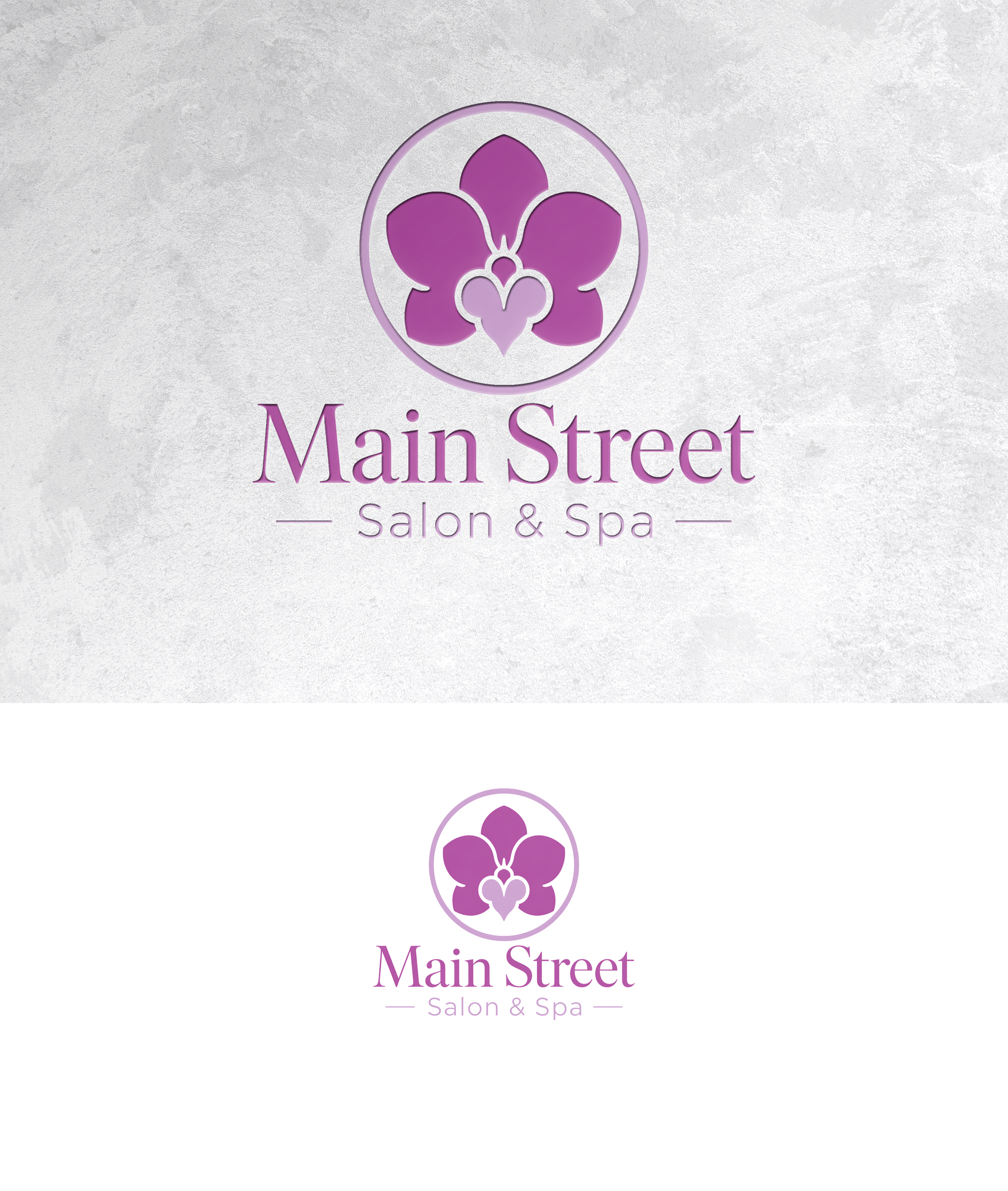 Logo Design by zamdi for Main Street Salon & Spa | Design #37446843