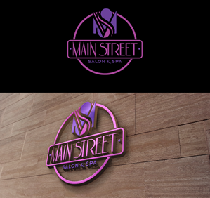 Logo Design by trufya for Main Street Salon & Spa | Design: #37451484