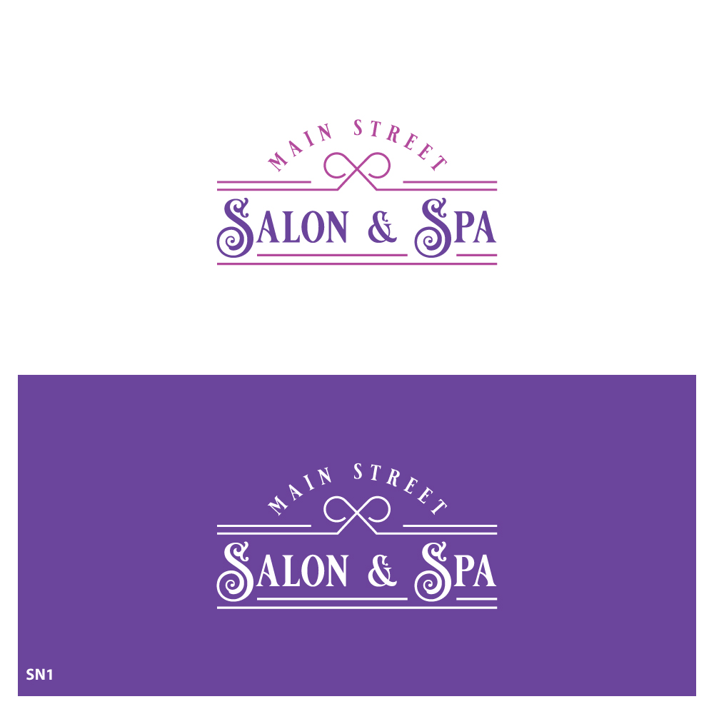 Logo Design by Sujit Banerjee for Main Street Salon & Spa | Design #37442752