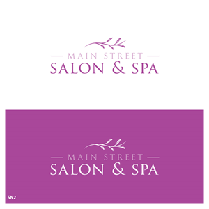 Logo Design by Sujit Banerjee for Main Street Salon & Spa | Design: #37442753