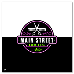 Logo Design by Sujit Banerjee for Main Street Salon & Spa | Design: #37442755