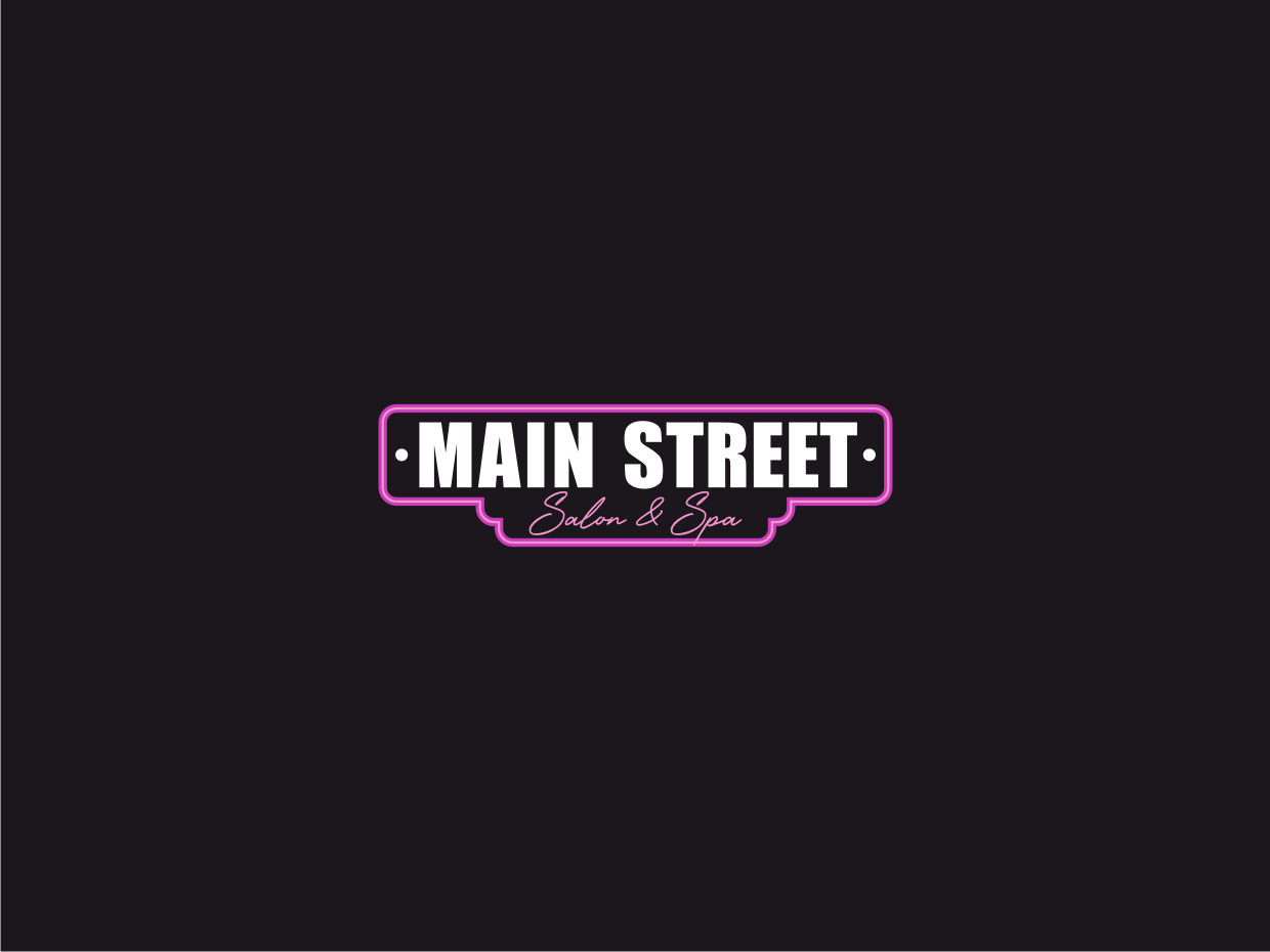 Logo Design by Atvento Graphics for Main Street Salon & Spa | Design #37443328