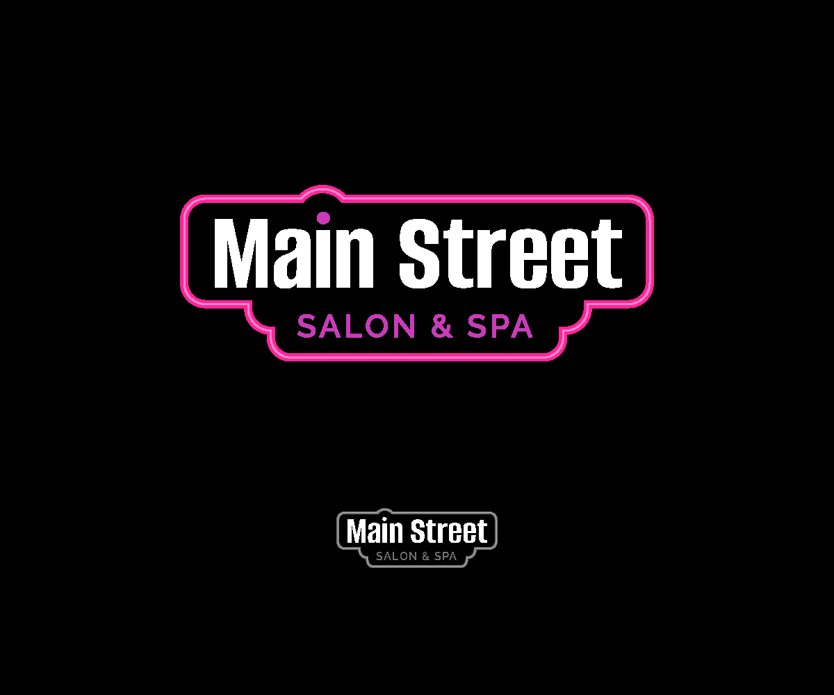 Diseño de Logo por 3dwOrX para Main Street Salon & Spa | Diseño #37452814