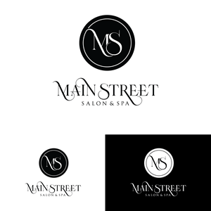 Logo Design by NIXXON for Main Street Salon & Spa | Design: #37444004