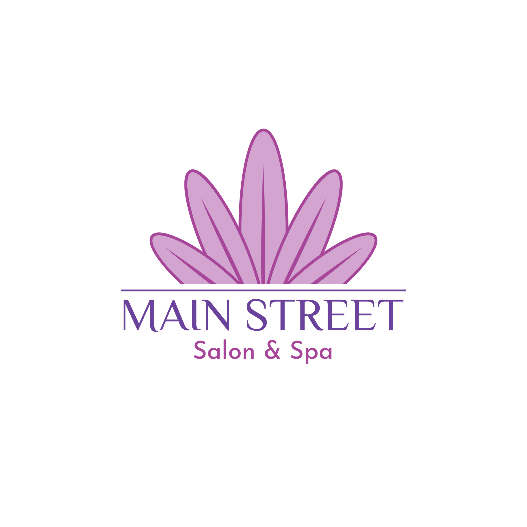 Diseño de Logo por Lesia_Olesia para Main Street Salon & Spa | Diseño #37443155