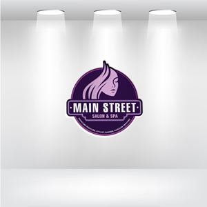 Logo Design by Deziners Zone for Main Street Salon & Spa | Design: #37446611