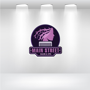 Logo Design by Deziners Zone for Main Street Salon & Spa | Design: #37446613