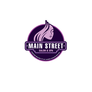 Logo Design by Deziners Zone for Main Street Salon & Spa | Design: #37446614