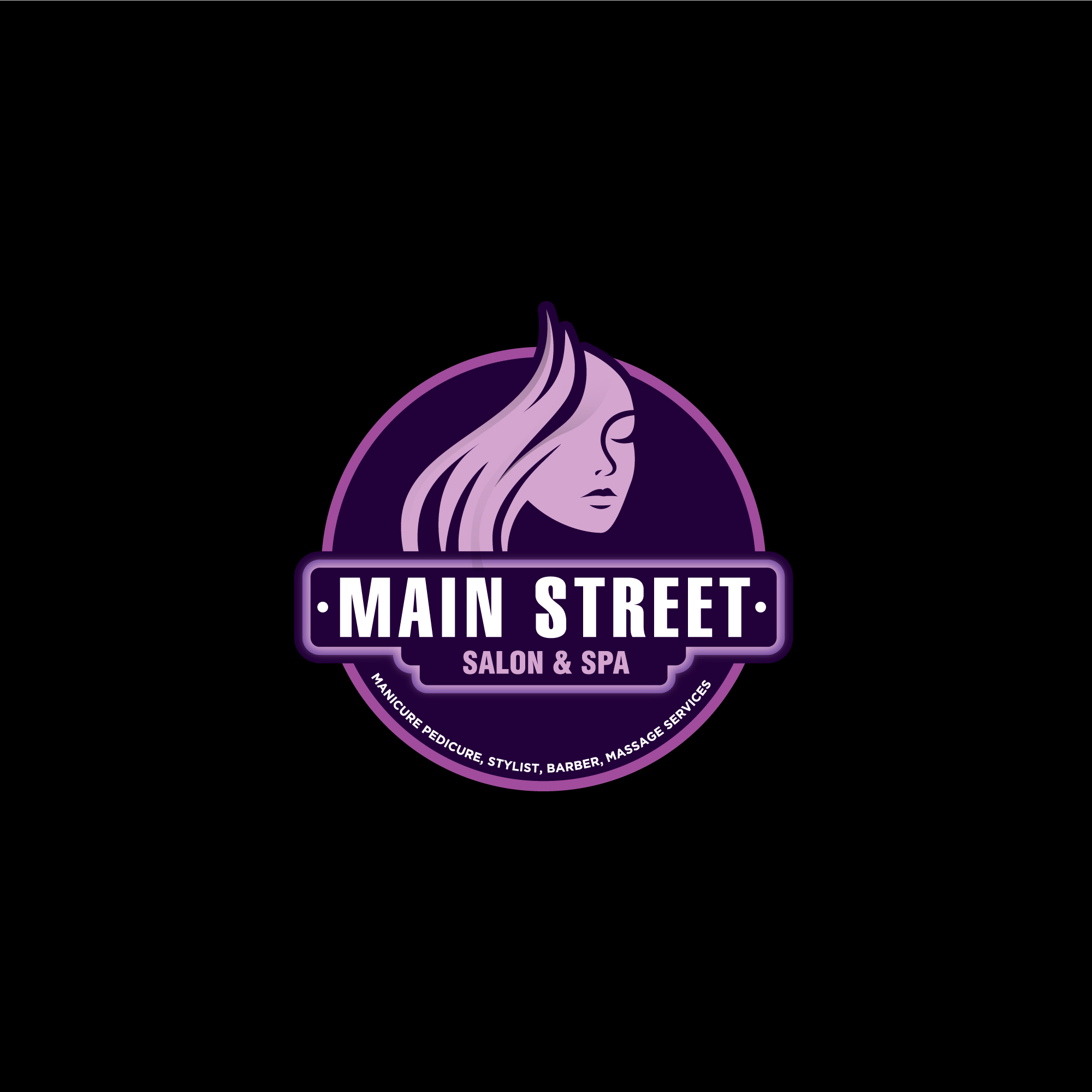Logo Design by Deziners Zone for Main Street Salon & Spa | Design #37446622