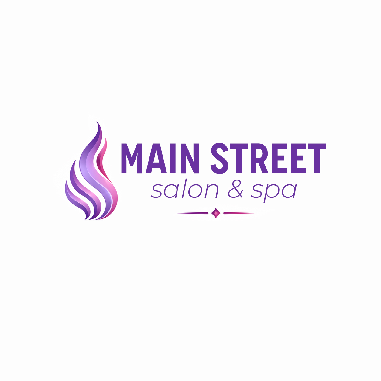 Logo Design by chandrayaan.creative for Main Street Salon & Spa | Design #37442594
