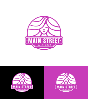 Diseño de Logo por agustian spades para Main Street Salon & Spa | Diseño: #37449565