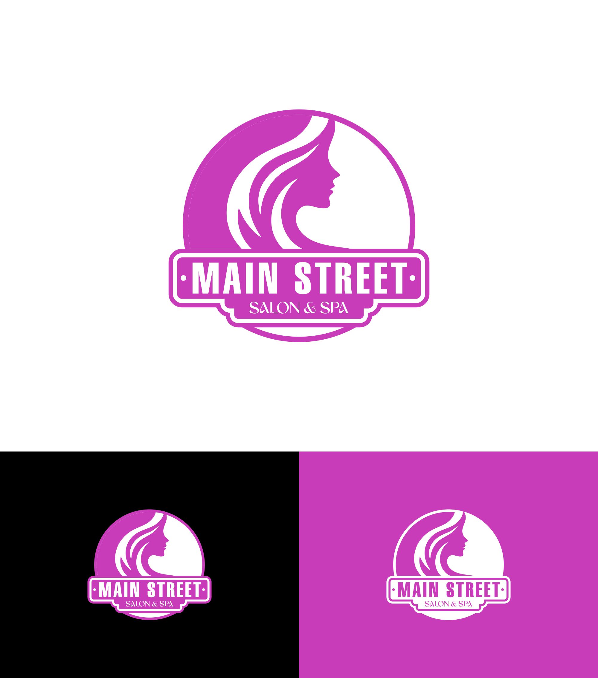 Diseño de Logo por agustian spades para Main Street Salon & Spa | Diseño #37449566