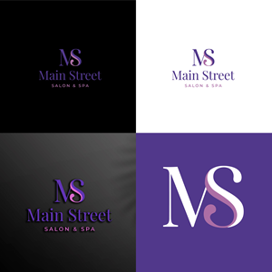 Diseño de Logo por Design Reflector para Main Street Salon & Spa | Diseño: #37444337