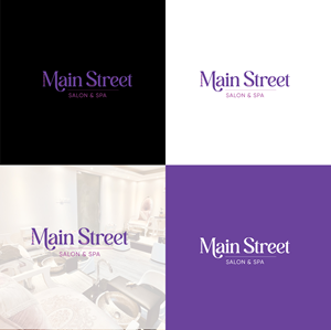 Diseño de Logo por Design Reflector para Main Street Salon & Spa | Diseño: #37444338