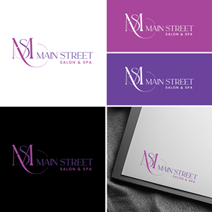 Diseño de Logo por Design Reflector para Main Street Salon & Spa | Diseño: #37445054