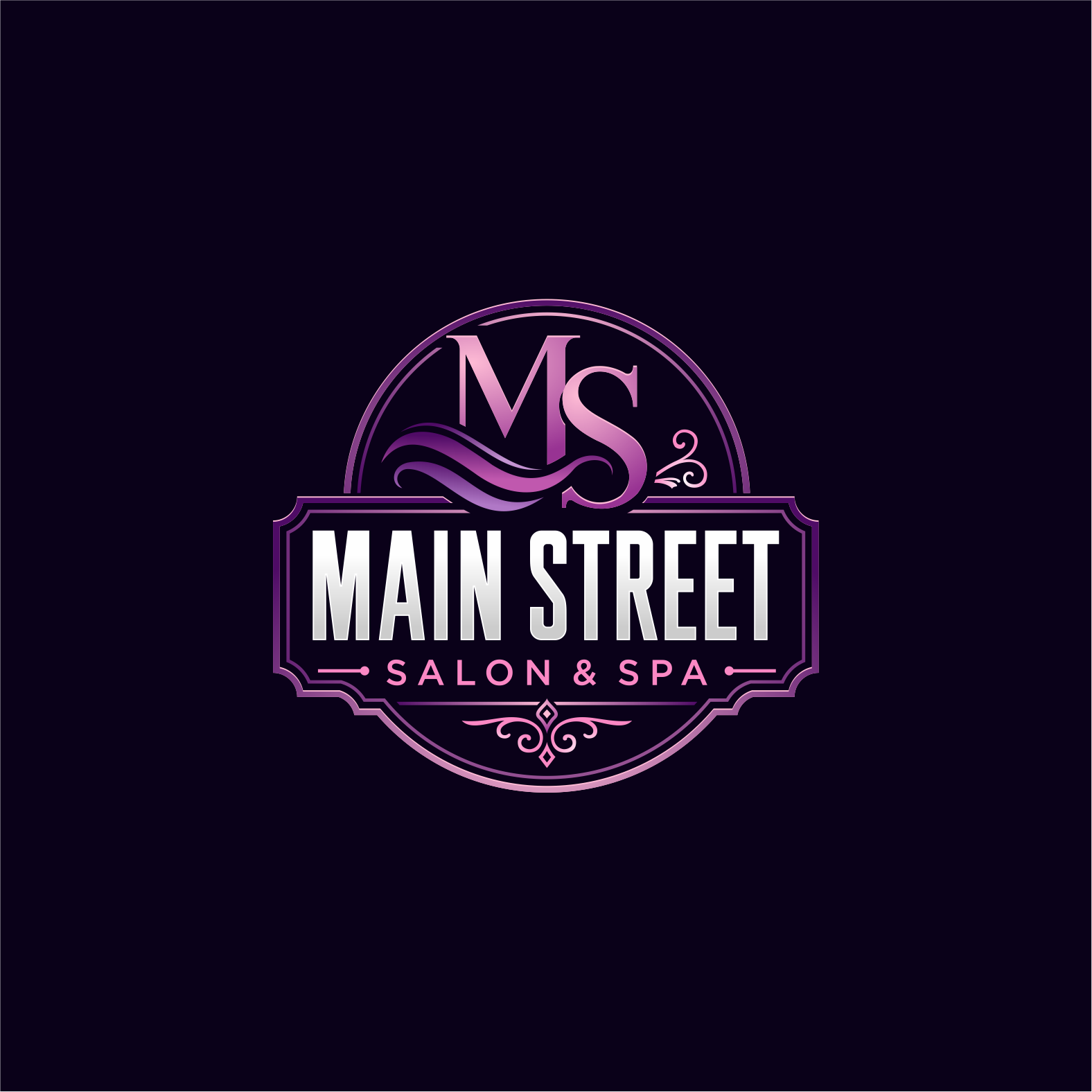 Diseño de Logo por vintana para Main Street Salon & Spa | Diseño #37446260