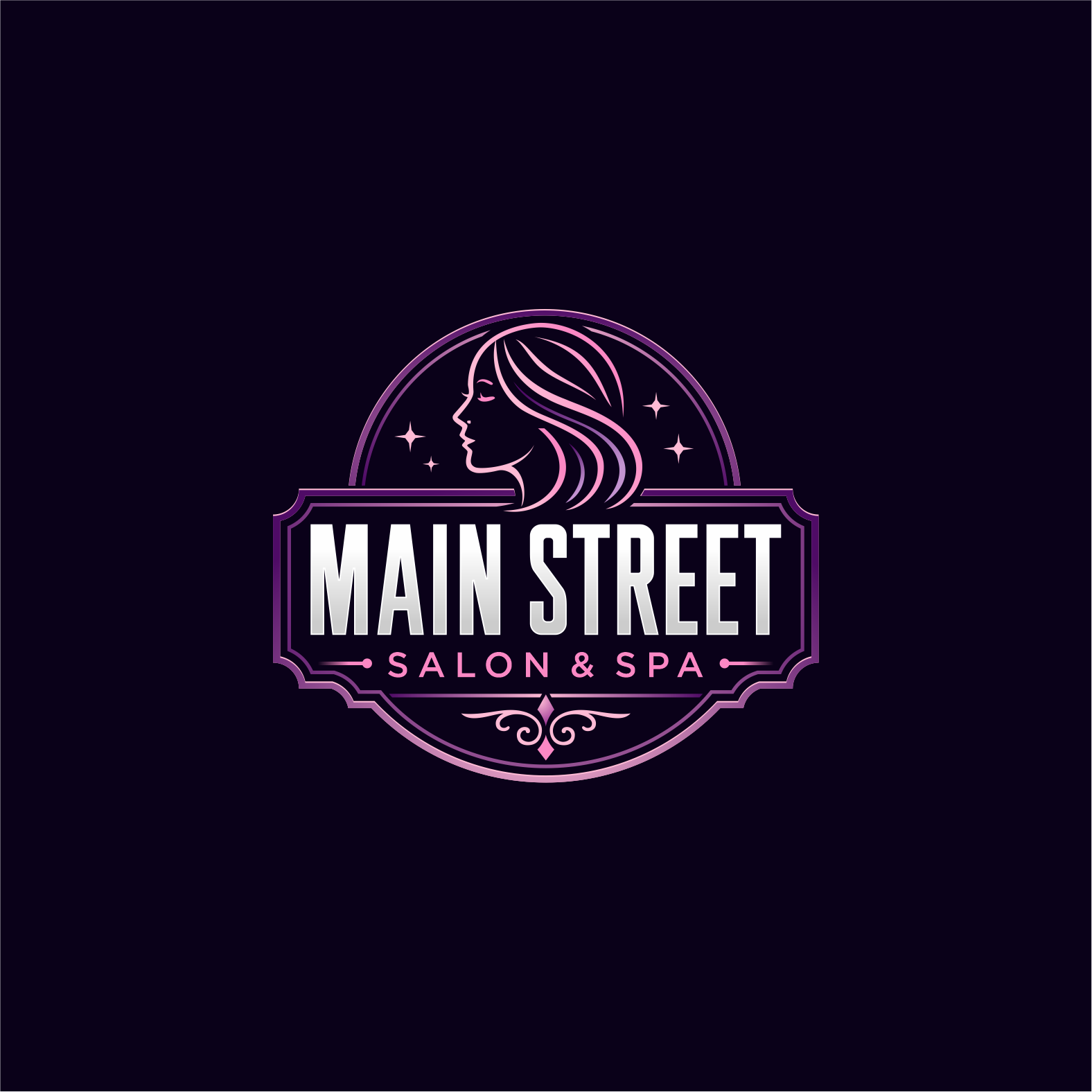 Diseño de Logo por vintana para Main Street Salon & Spa | Diseño #37446505