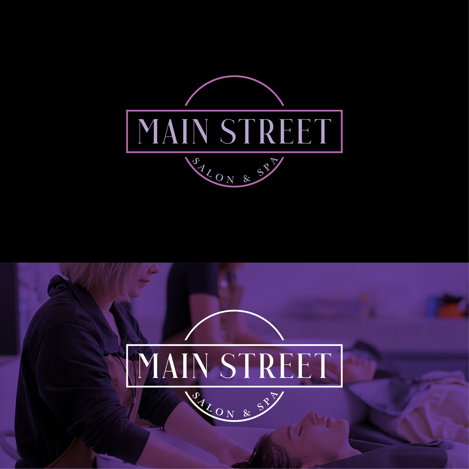 Diseño de Logo por 4tech services para Main Street Salon & Spa | Diseño #37445234
