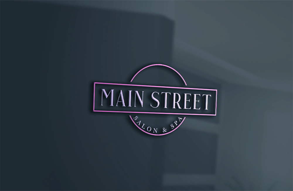 Diseño de Logo por 4tech services para Main Street Salon & Spa | Diseño #37445236