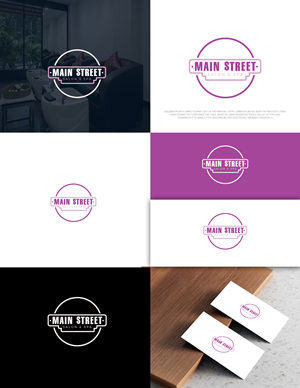 Logo Design by zebronicgraphic for Main Street Salon & Spa | Design: #37443721