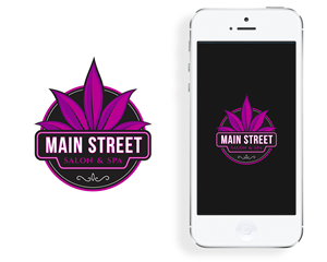 Logo Design by Djamdesign for Main Street Salon & Spa | Design: #37445601