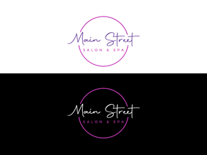 Diseño de Logo por Pro_DesignMaster para Main Street Salon & Spa | Diseño: #37441865