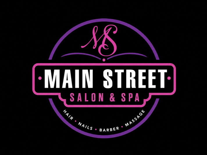Logo Design by Chanel graphics for Main Street Salon & Spa | Design #37443308