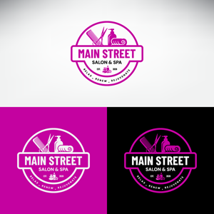 Diseño de Logo por howi para Main Street Salon & Spa | Diseño: #37453002