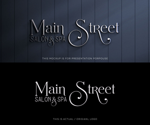 Logo Design by Ansh Design for Main Street Salon & Spa | Design: #37443059