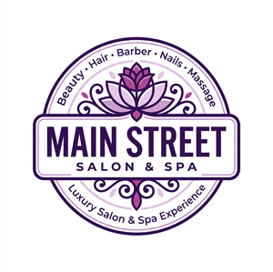 Diseño de Logo por SmitMangukiya para Main Street Salon & Spa | Diseño: #37441845