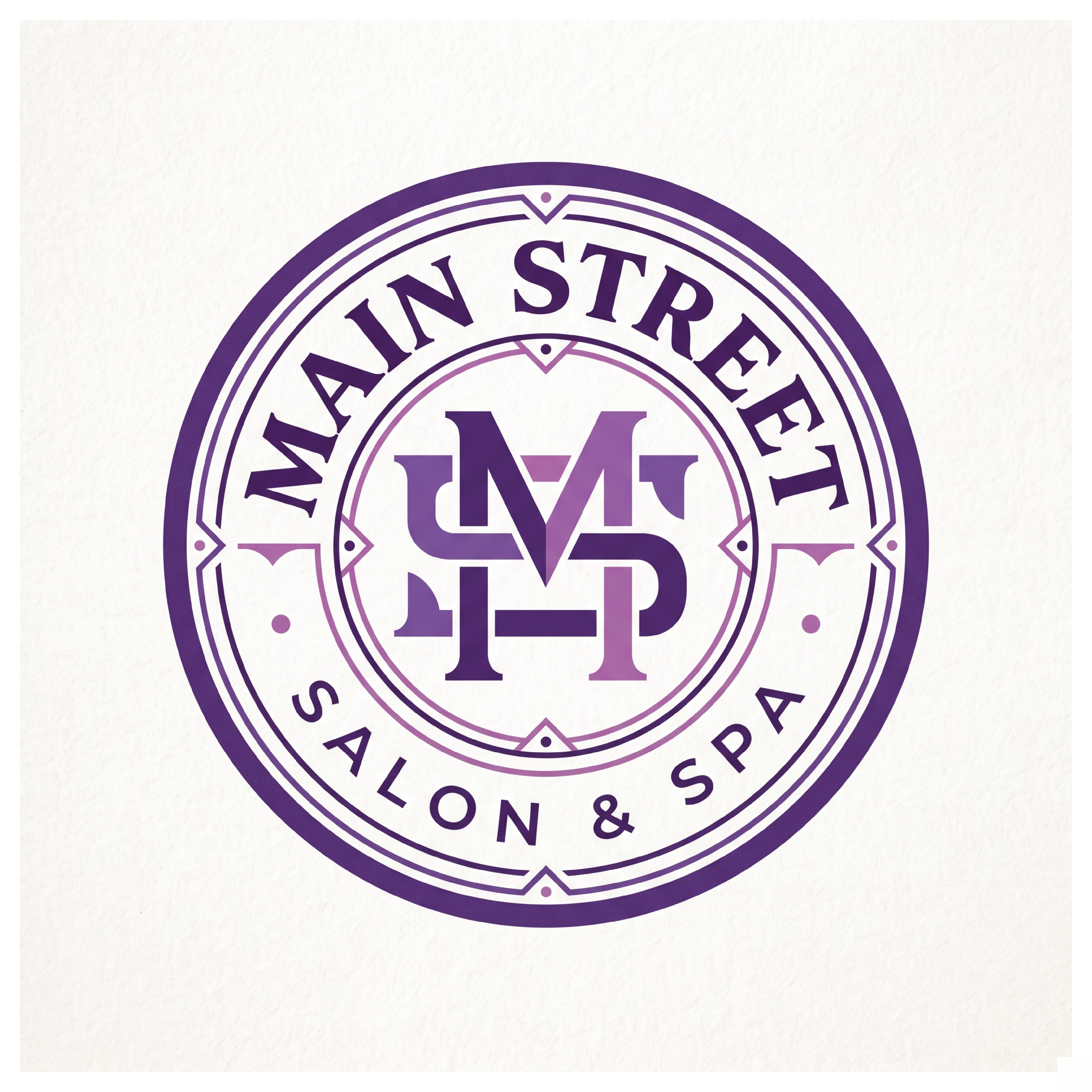 Diseño de Logo por SmitMangukiya para Main Street Salon & Spa | Diseño #37444312