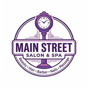 Diseño de Logo por SmitMangukiya para Main Street Salon & Spa | Diseño: #37444314