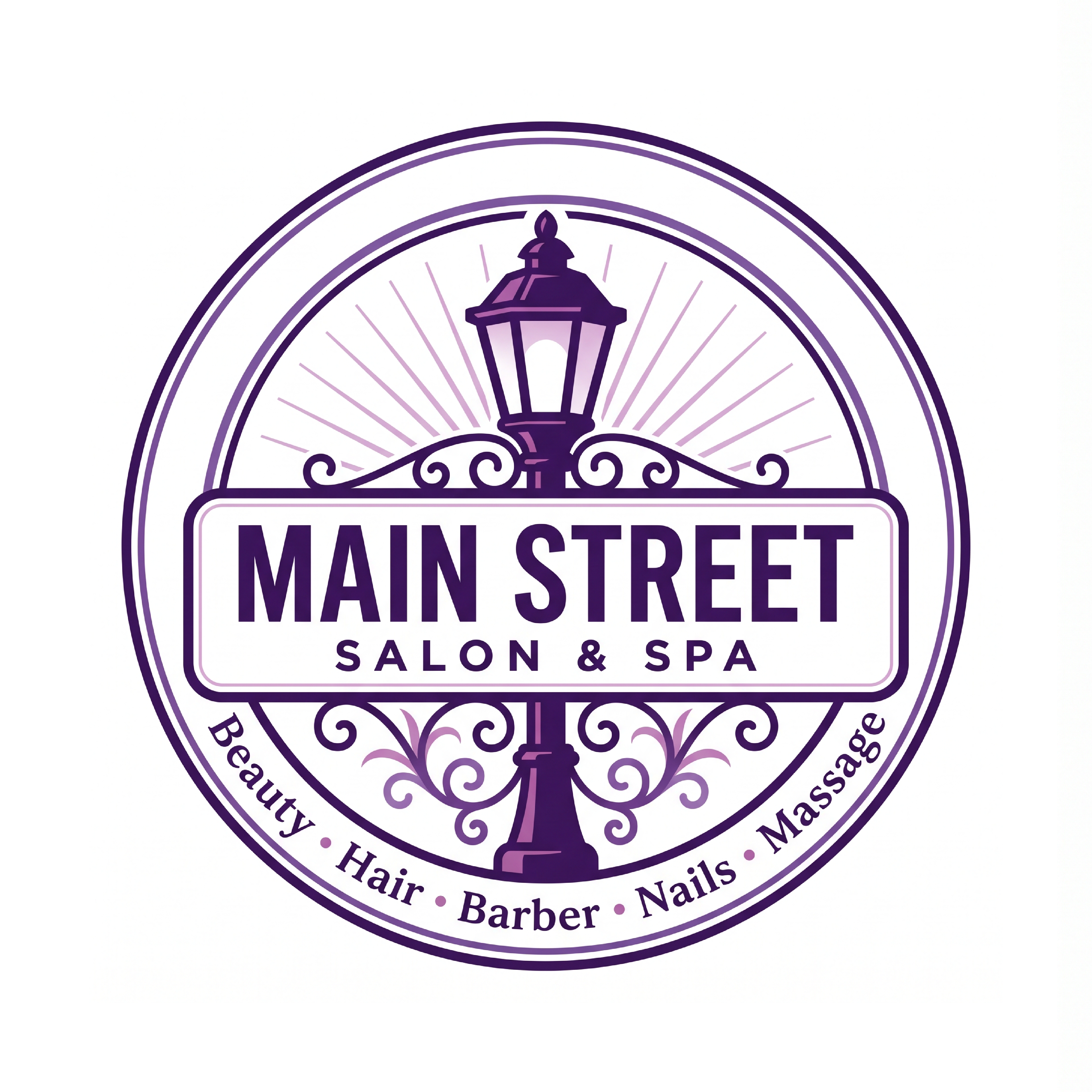 Diseño de Logo por SmitMangukiya para Main Street Salon & Spa | Diseño #37444316
