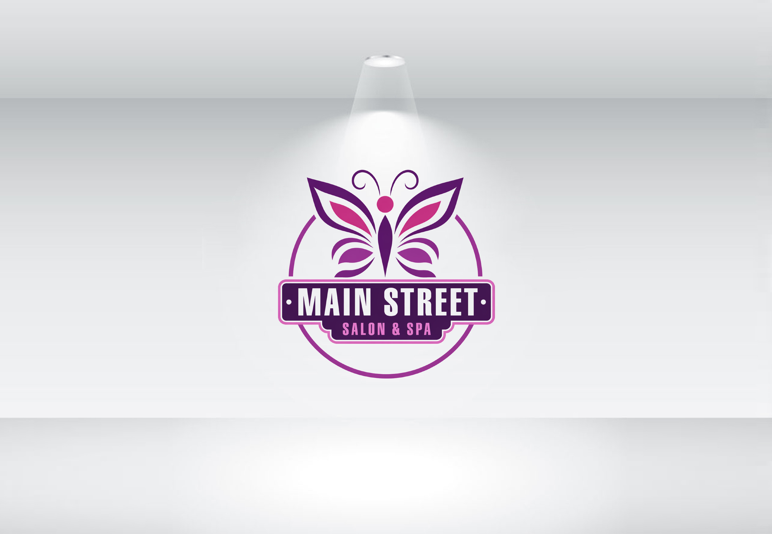Logo Design by LogoNexa for Main Street Salon & Spa | Design #37442878